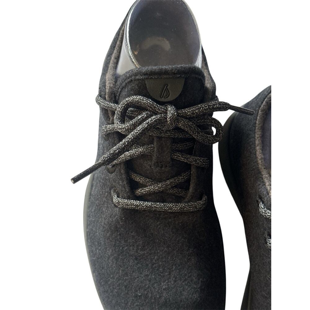 Allbirds Wool Runner Mizzle Shoes Womens 8 Merino Wool Charcoal Black Sneakers - Picture 7 of 10